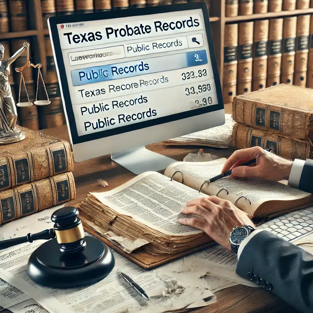 What Records are Publicly Available During a Texas Probate Proceeding