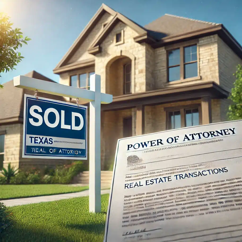 Power of Attorney for Real Estate Transactions in Texas Key Considerations