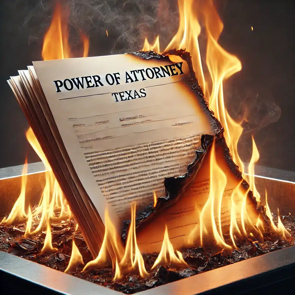Revoke a Power of Attorney in Texas