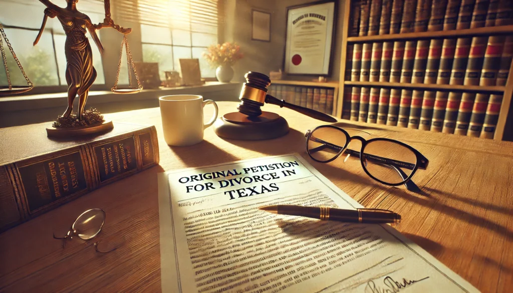 Understanding the Original Petition for Divorce