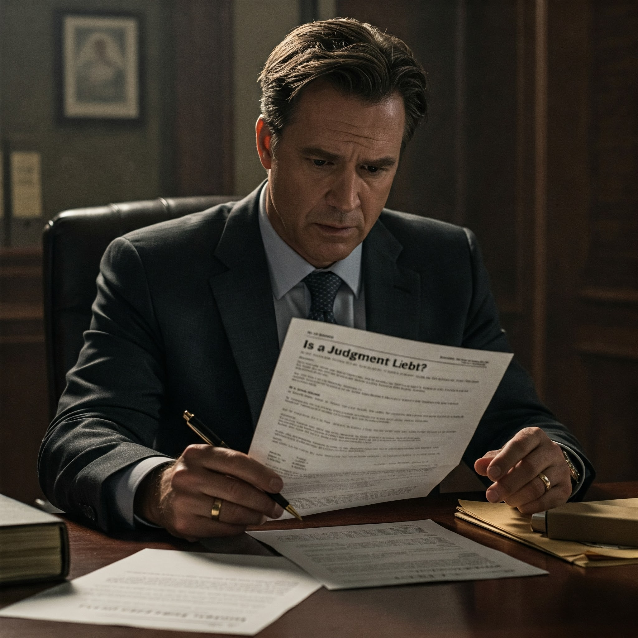 is a judgment lien a secured debt in probate texas