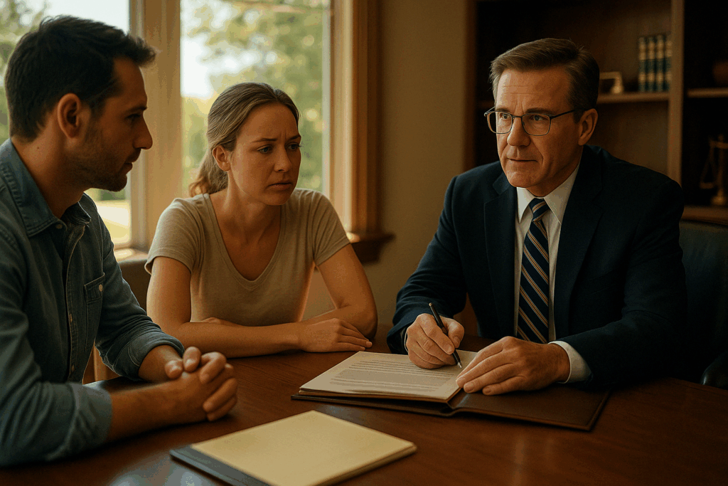 Consultation with a family law attorney for custody relocation.
