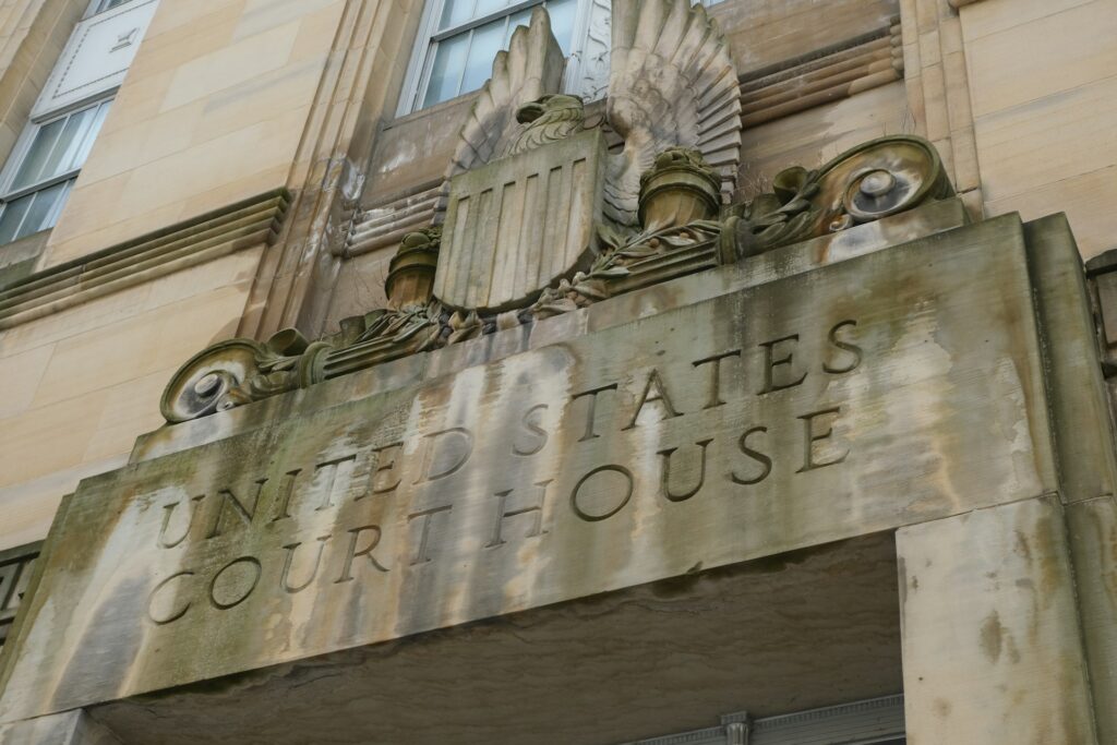 US court house building