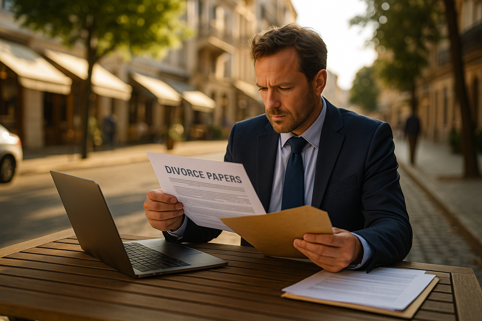 Serving Your Spouse with Legal Notice