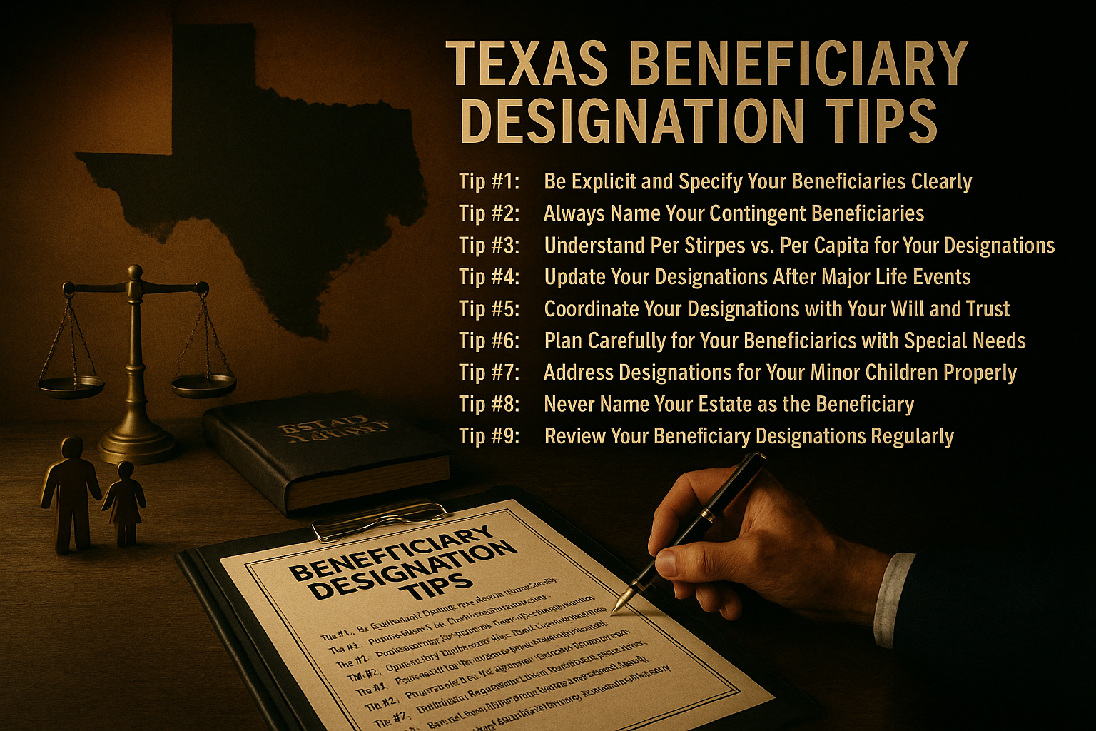 texas beneficiary designation tips