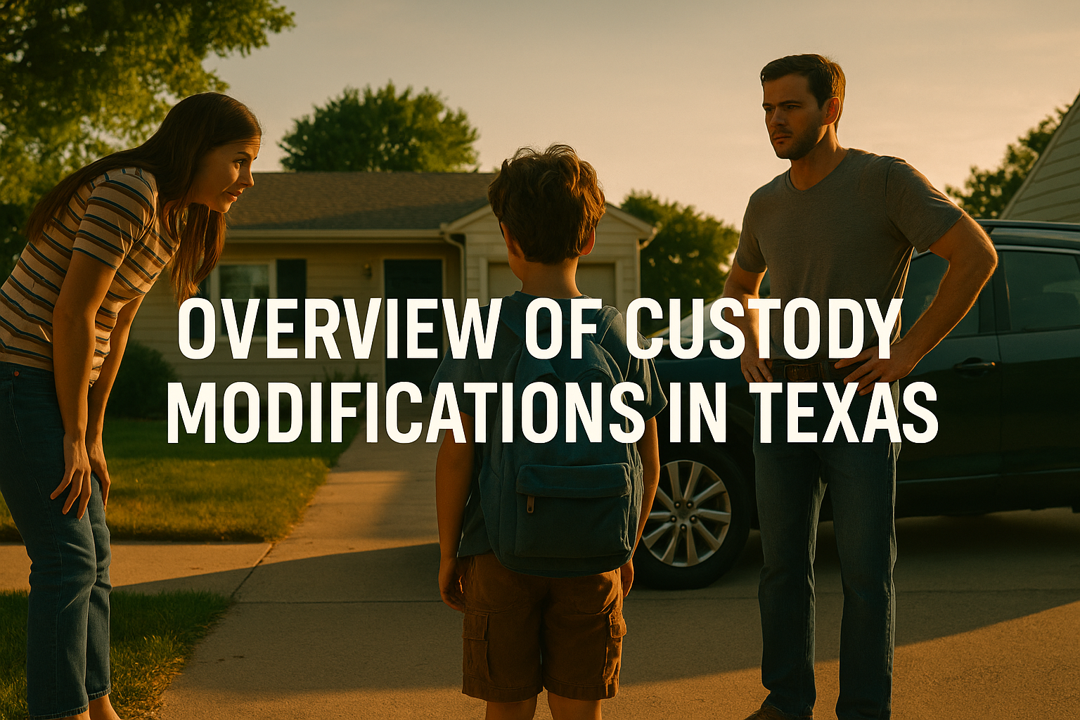 An overview of custody modifications in Texas.