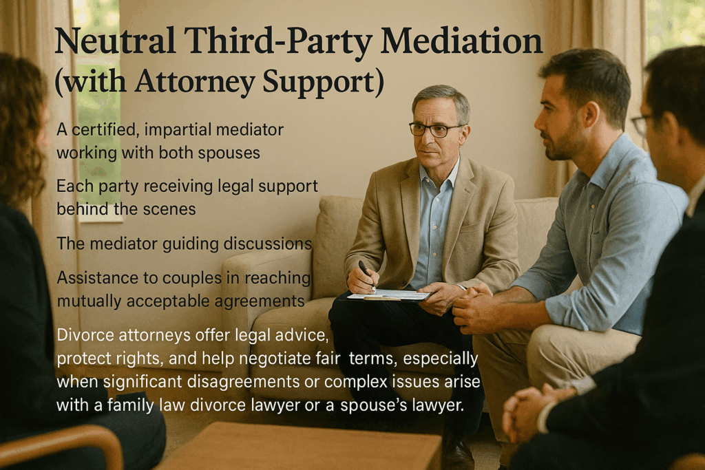 Neutral Third-Party Mediation (with Attorney Support)
