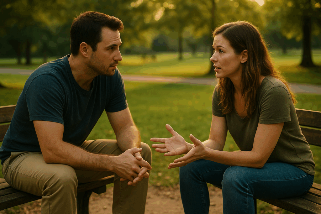 Parents communicating openly about custody modifications to ensure a smooth transition.