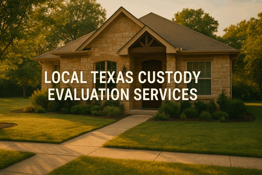 An overview of local Texas custody evaluation services.