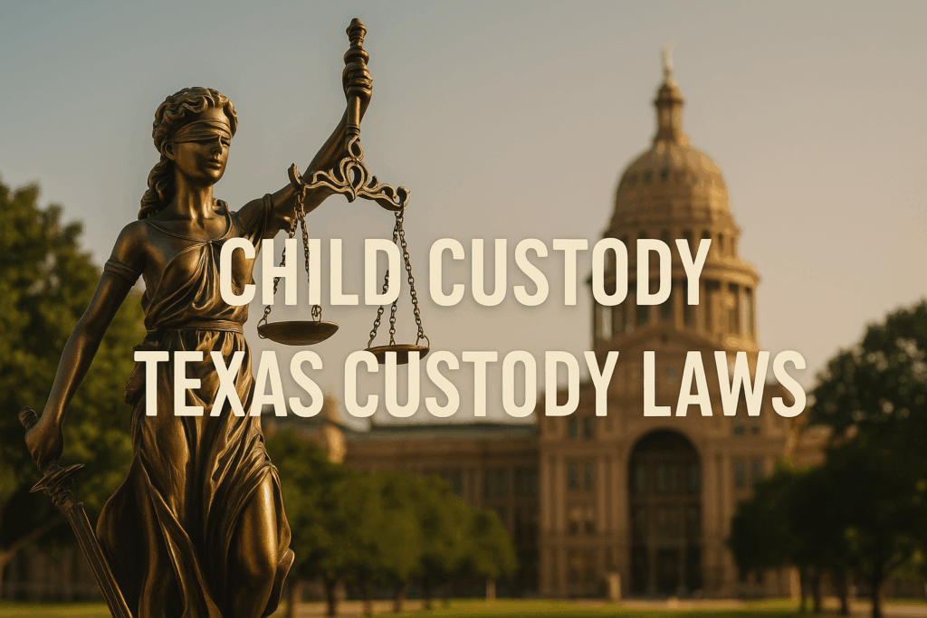 Different types of conservatorship in Texas and their significance in custody cases.