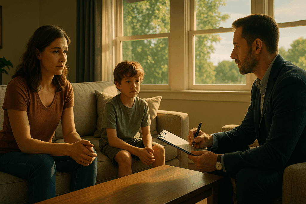 Preparing for a child custody evaluation.