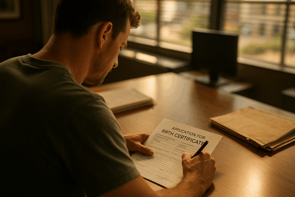 The importance of accuracy in birth certificate applications.