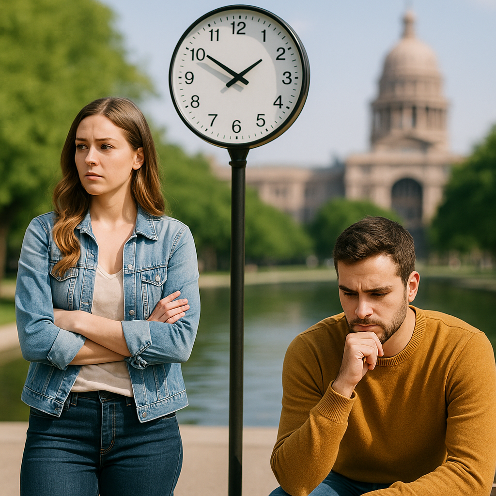 Texas law requires a sixty-day waiting period before a divorce 