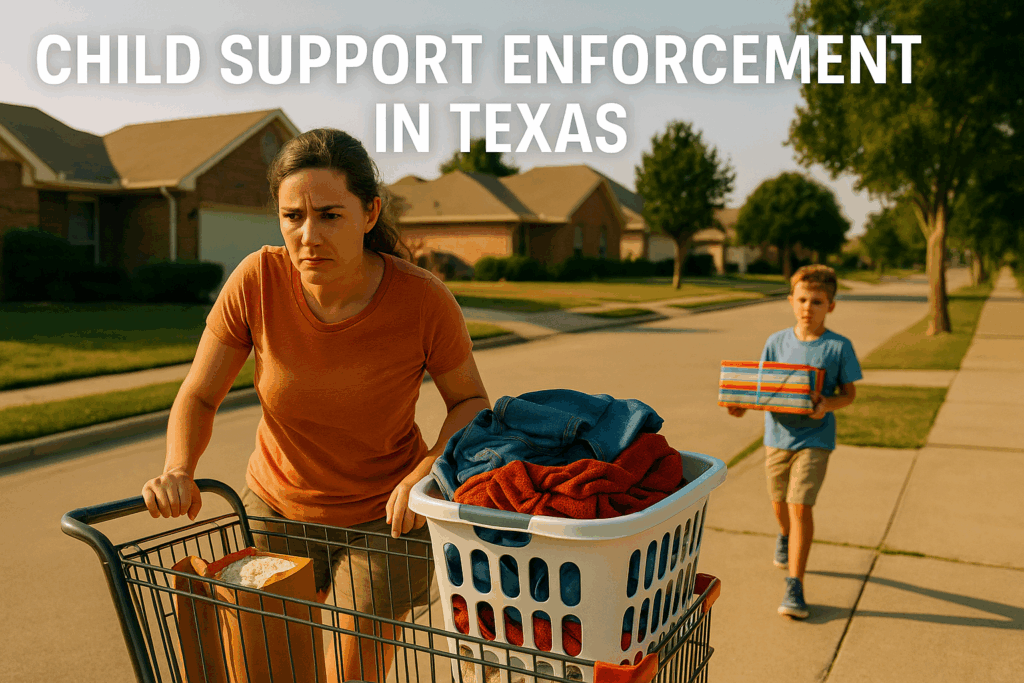 An overview of child support enforcement in Texas.