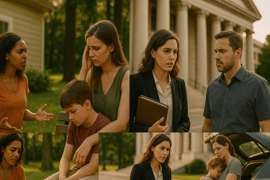 Complex scenarios in child support adjustments that require legal attention.