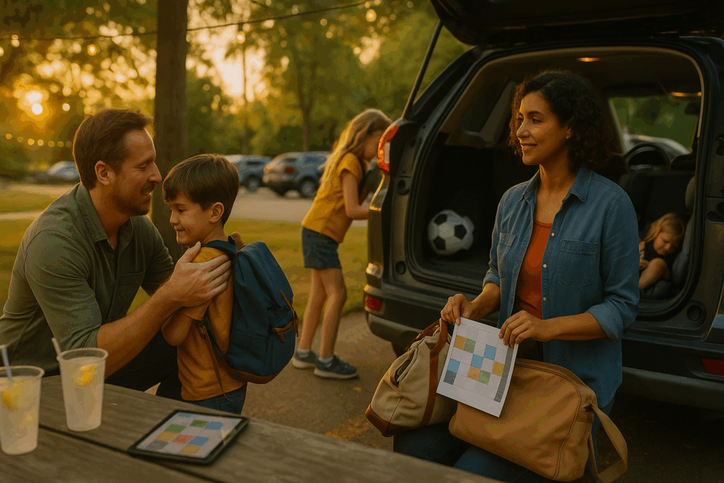 Custody arrangements and parenting time considerations.