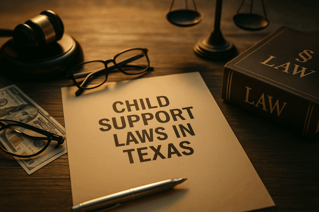 An overview of child support laws in Texas.