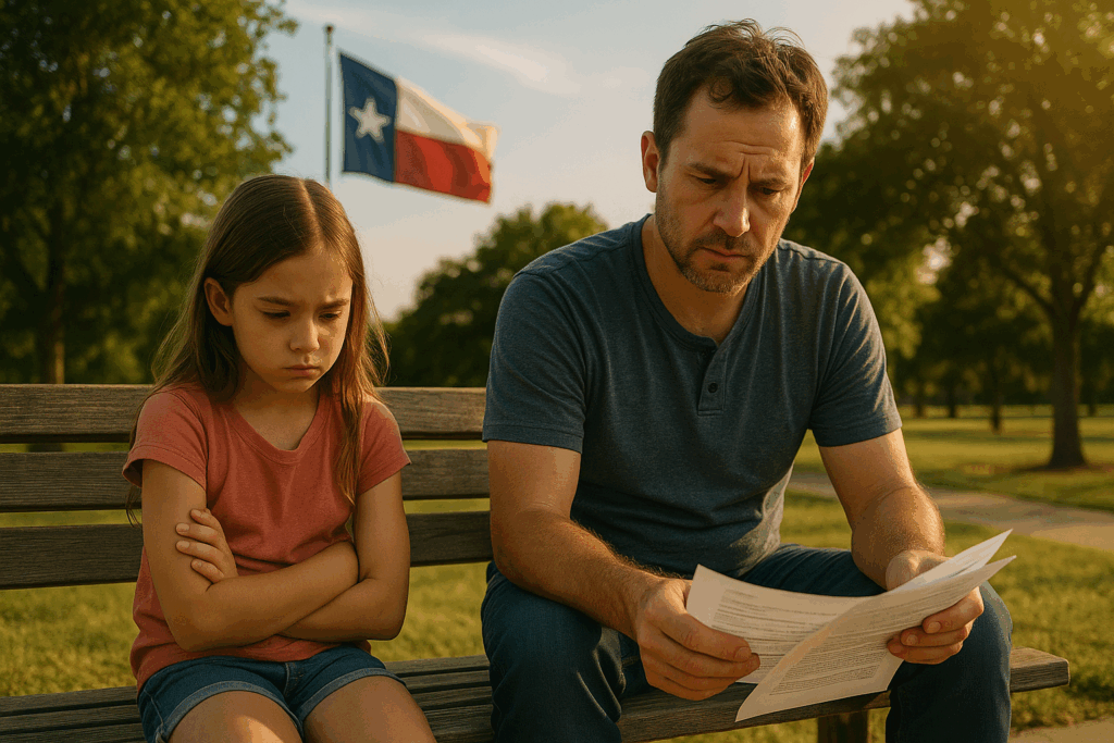 Common challenges faced by non-custodial parents in Texas, including legal custody issues.