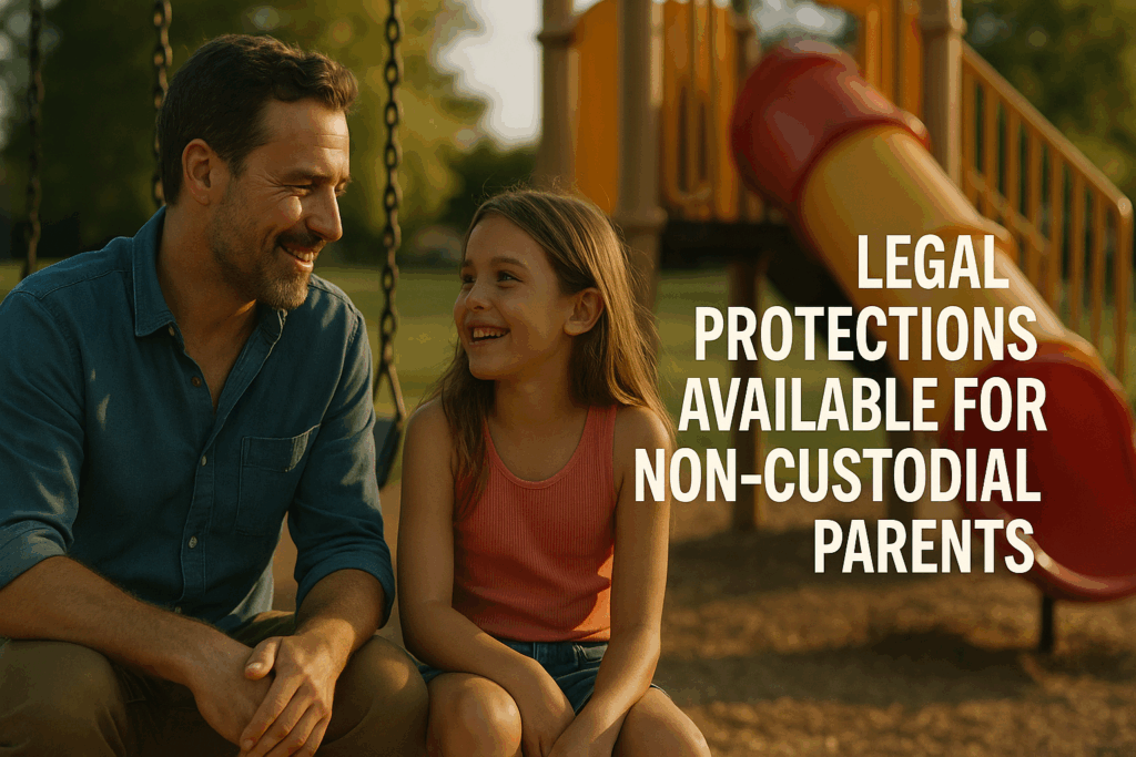 Legal protections available for non-custodial parents, showcasing their rights.