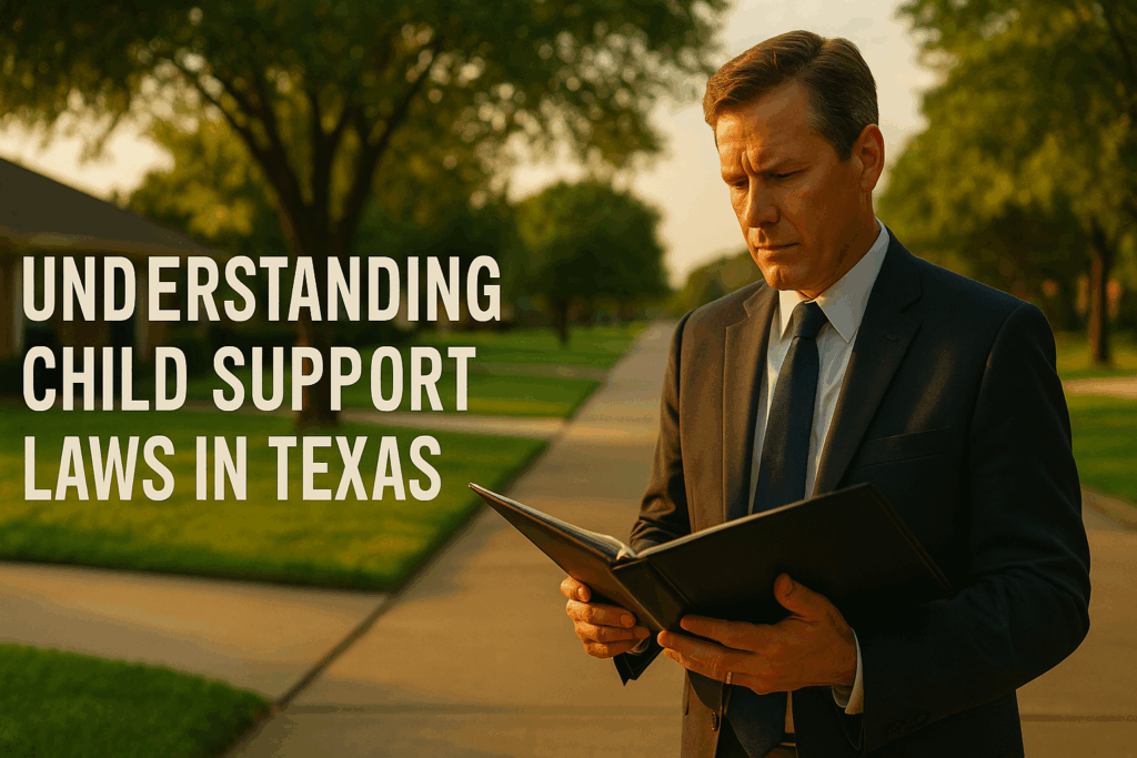 Understanding child support laws in Texas.
