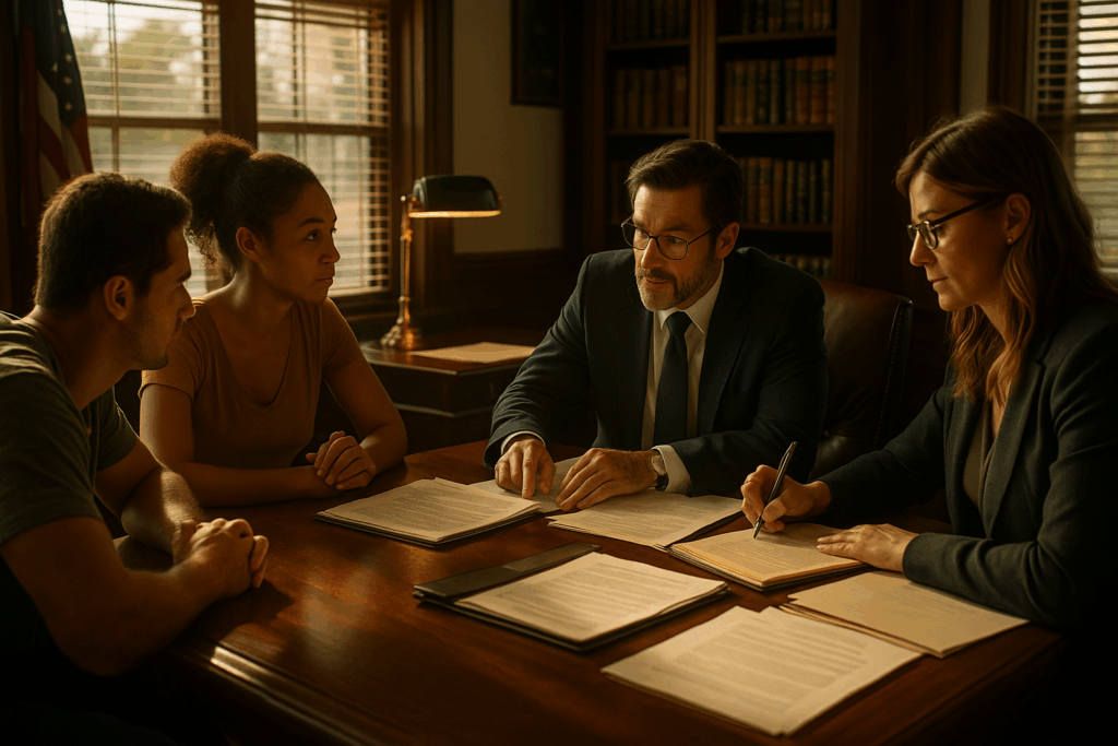 A complex child support case being discussed in a legal setting. Experienced Texas Child Support Attorneys