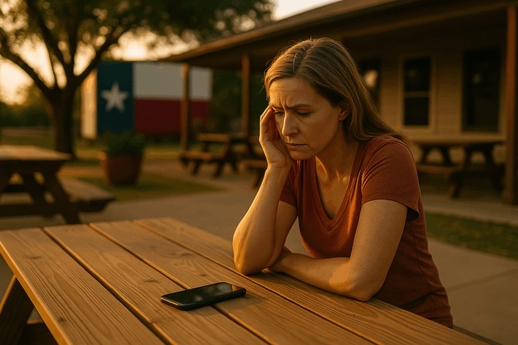 A concerned parent contemplating legal advice regarding child support in Texas.