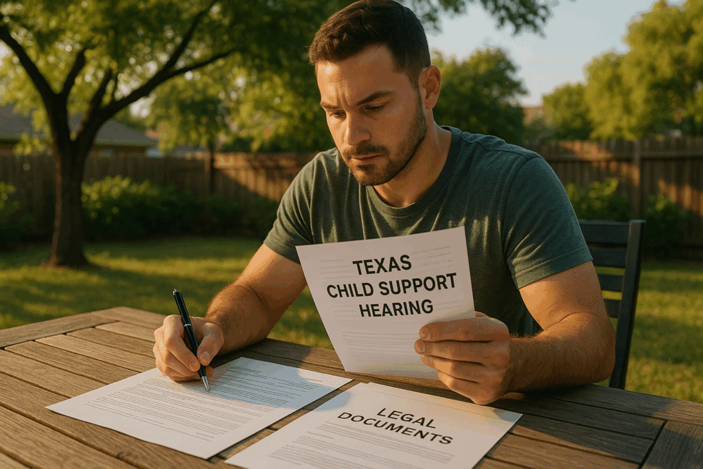 A family discussing the best interests of a child in a supportive environment.