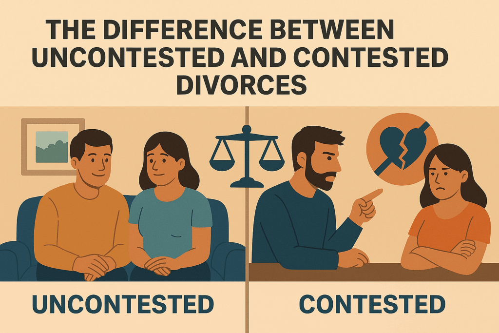 Uncontested vs. Contested Divorce