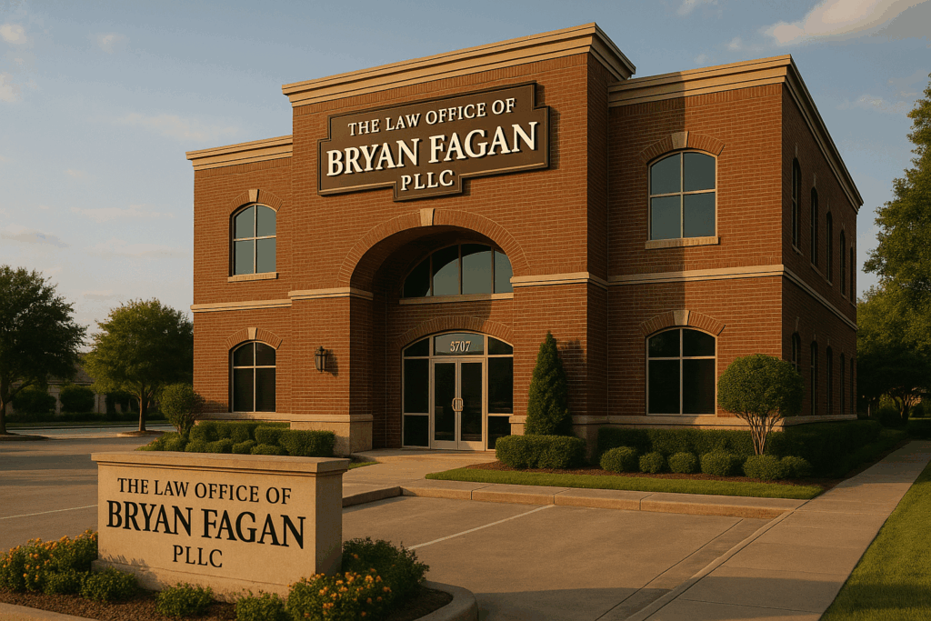 The Law Office of Bryan Fagan PLLC building exterior.