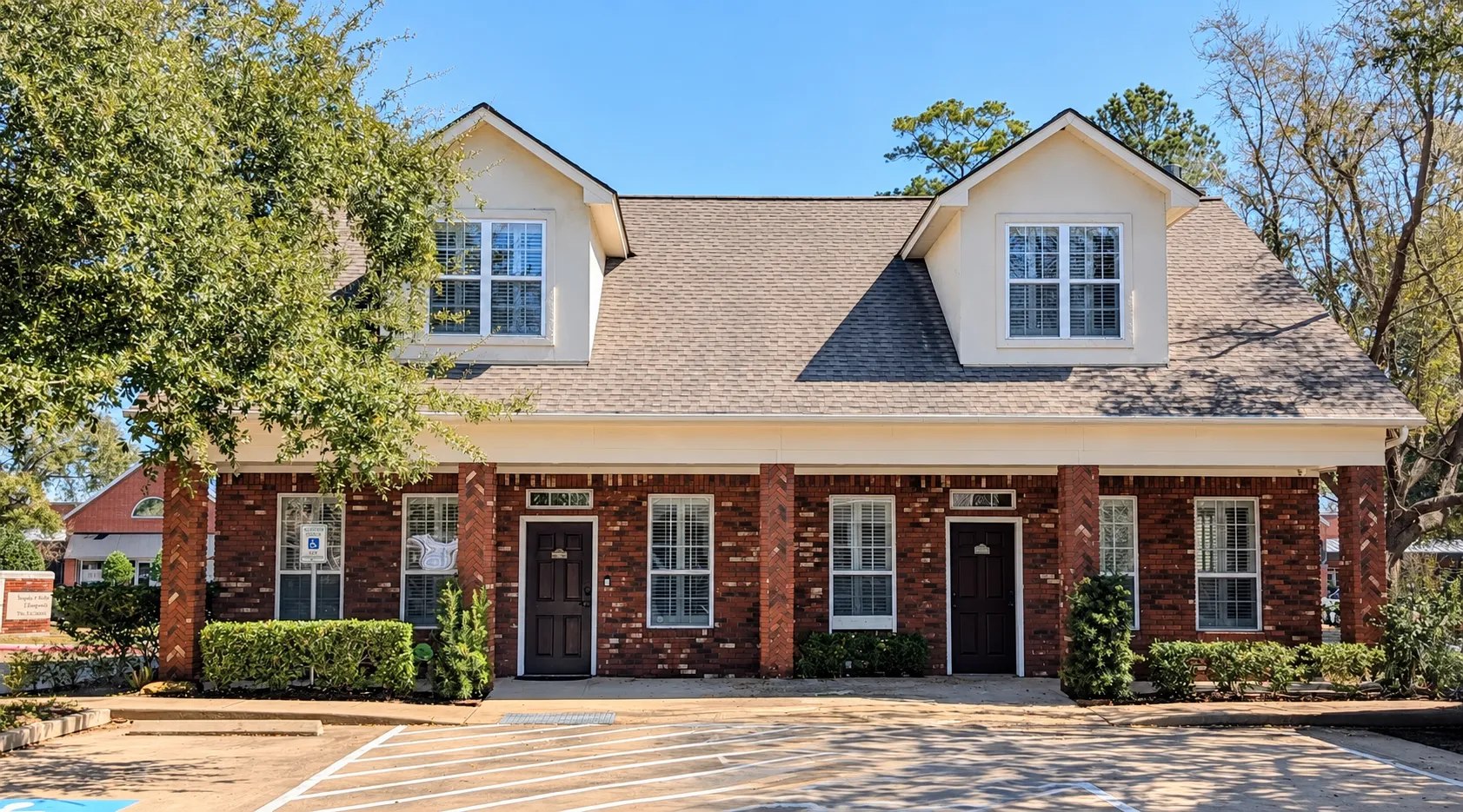 Exterior of Law Office of Bryan Fagan in The Woodlands, Texas