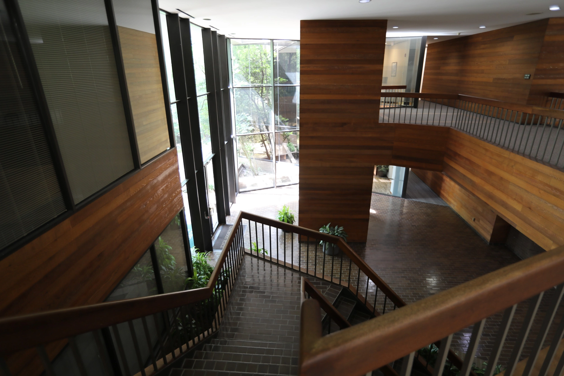 Conference room at Kingwood office with round table and chairs for meetings