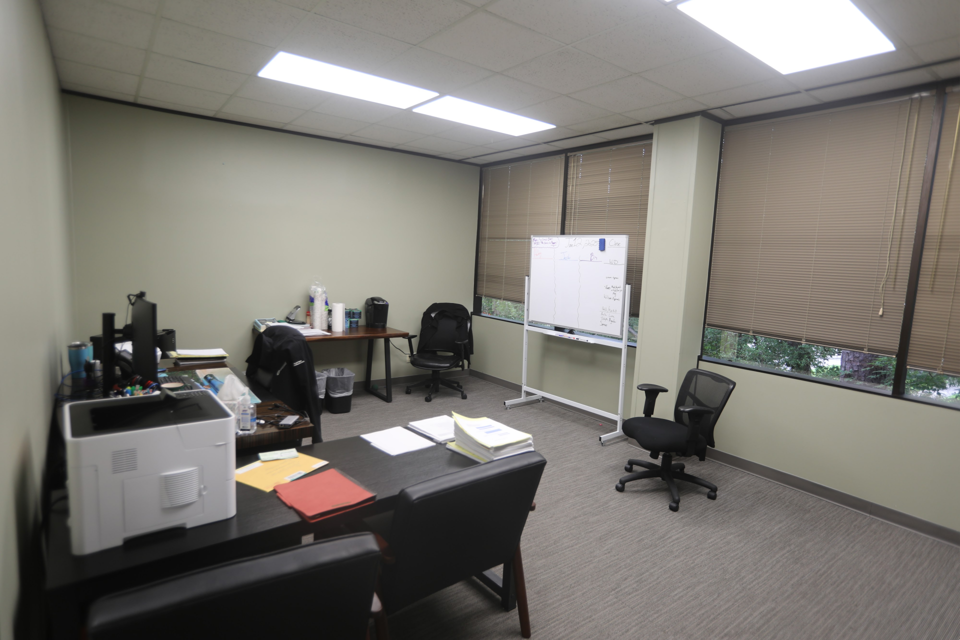 Private office at Kingwood office with desk, chairs, and workspace setup