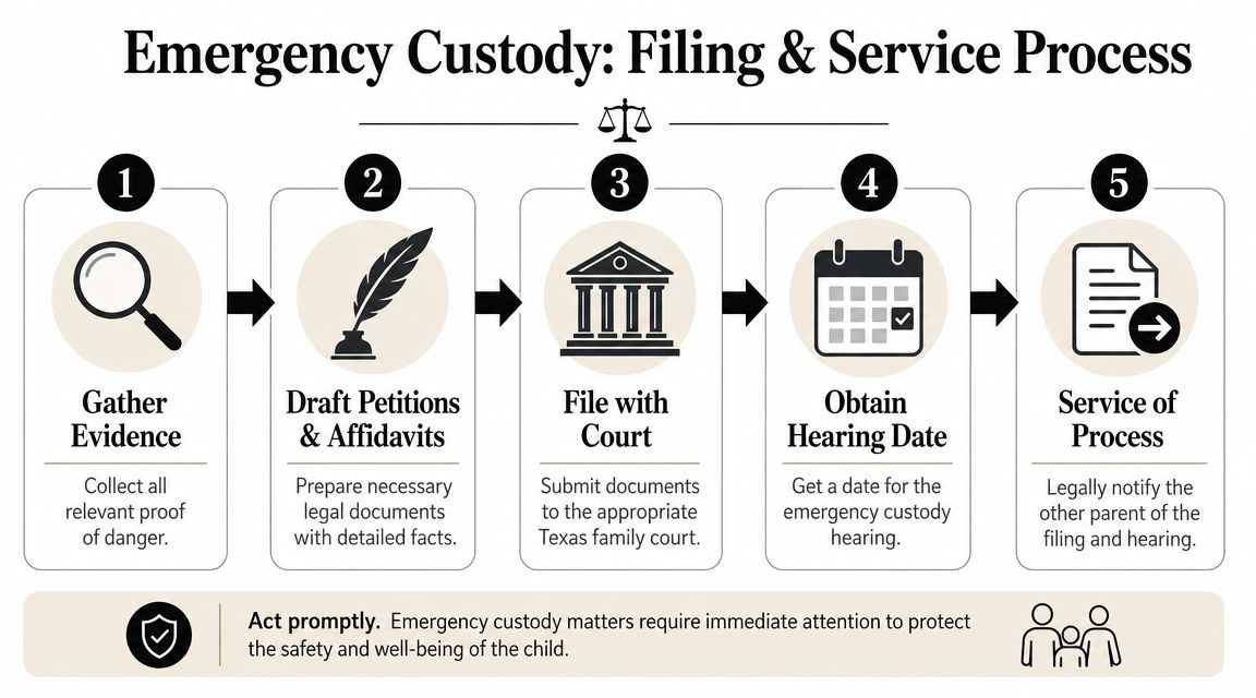 The Step-by-Step Filing and Service Process