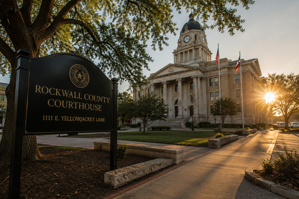 Parents and child in a Texas courtroom during a custody case involving the child’s best interest and parental alienation concerns.
