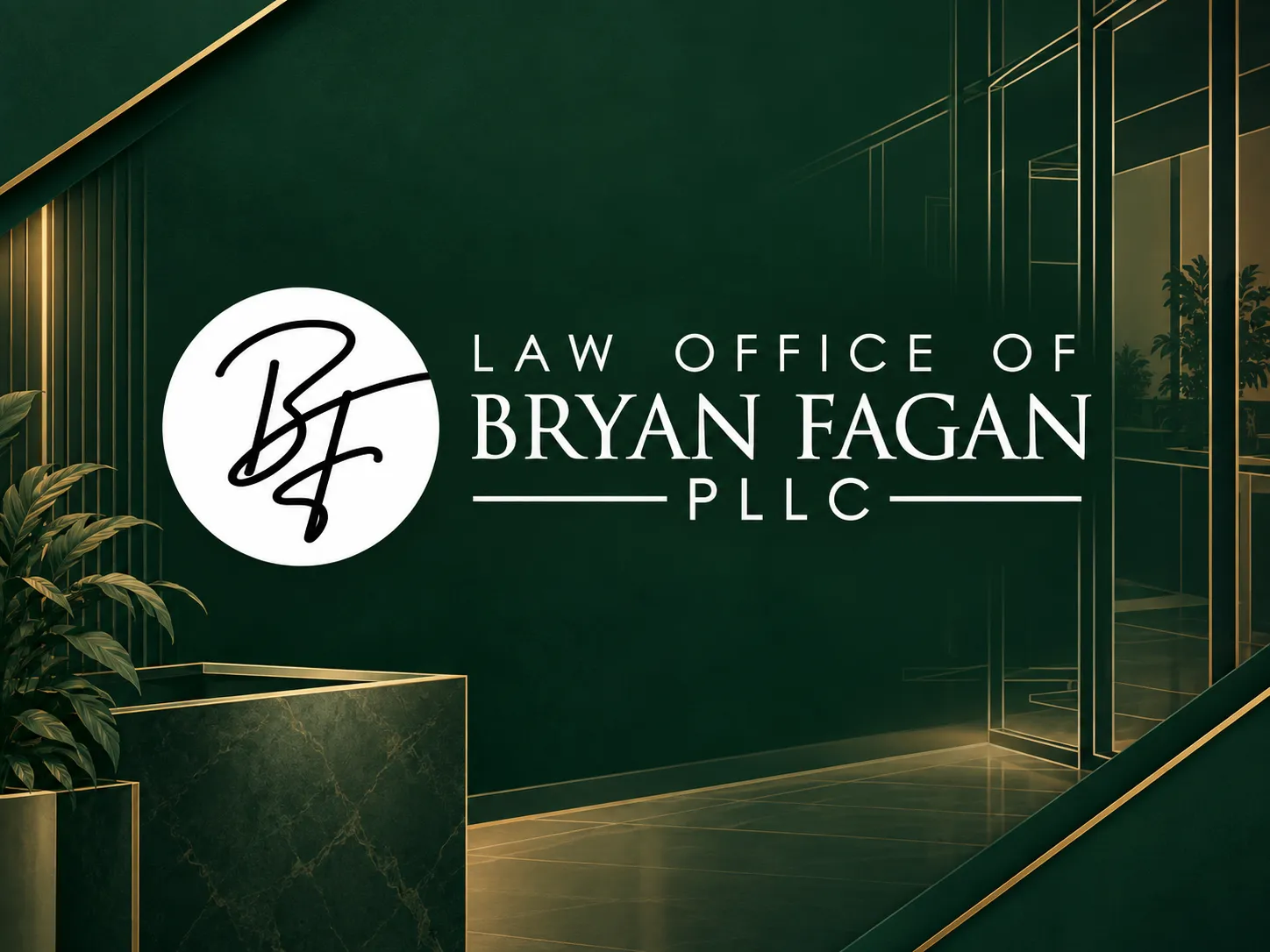 Branded Law Office of Bryan Fagan, PLLC office location graphic